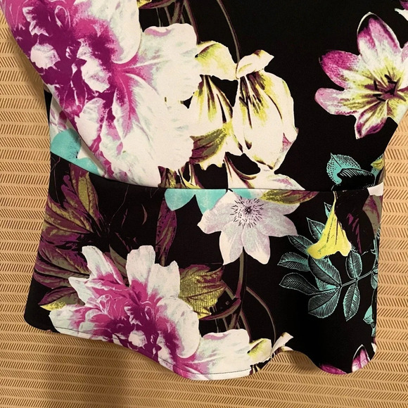 WORTHINGTON~ FLORAL BLOUSE~LG - Picture 4 of 4